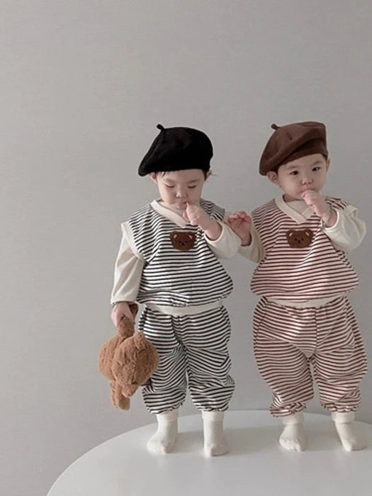 Little Foxx – Manne Bear Top &amp;amp; Bottom Set
