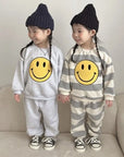 Little Foxx – Big Smile Embroidered Top &amp; Bottom Set