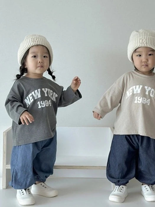 Little Foxx – Denim Jogger Pants