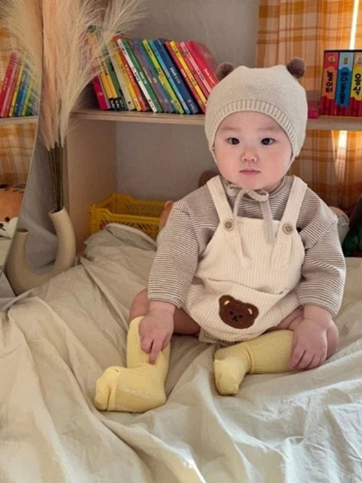 Little Foxx – Bear Overall Romper