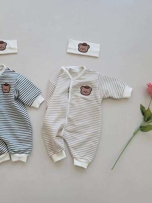 Little Foxx – Snap Bear Romper Set