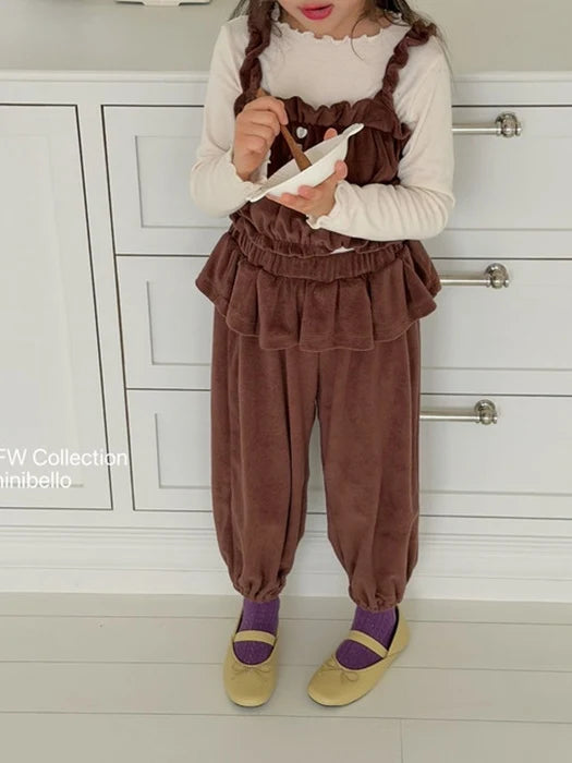Little Foxx – Arm Terry Frill Jogger Pants
