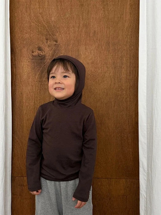 Little Foxx – Hooded Turtleneck Tee