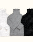 Little Foxx – Dot Turtleneck Tee