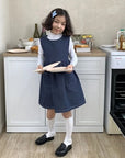 Little Foxx – Denim Ribbon Dress