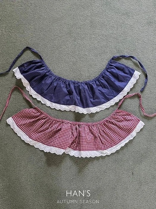 Little Foxx – Layered Check Apron