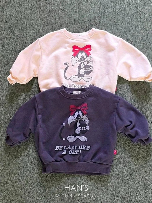 Little Foxx – Ribbon Cat Sweatshirt