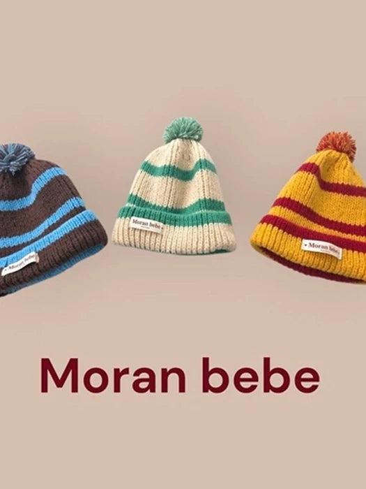 Little Foxx – Retro Pompom Beanie Hat