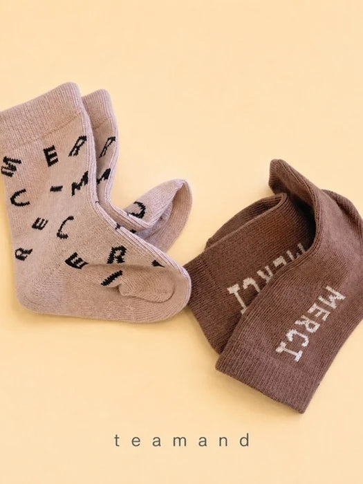 Little Foxx – Merci Sock Set Mom Couple