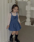 Little Foxx – Twill Dungaree Dress