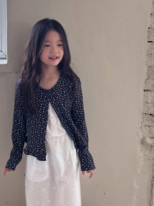 Little Foxx – Waffle Frill Cardigan