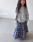 Little Foxx – Check Long Skirt