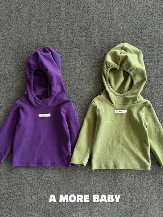 Little Foxx – Eggplant Hooded Tee