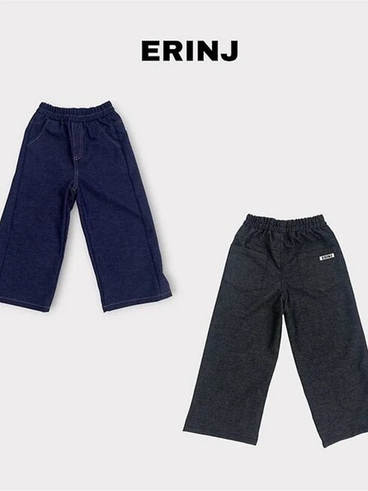 Little Foxx – Soft Wide Denim Pants