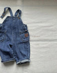 Little Foxx – Cargo String Overalls