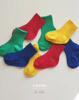 Little Foxx – Traffic Light Ribbed Sock Set