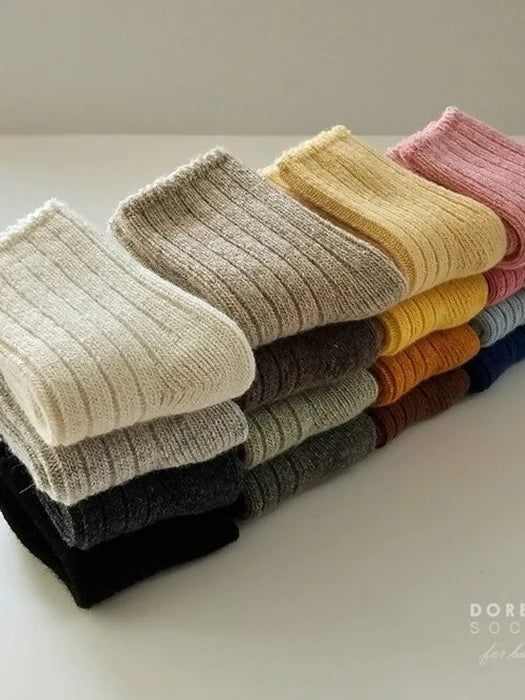 Little Foxx – Ribbed Wool Sock Set