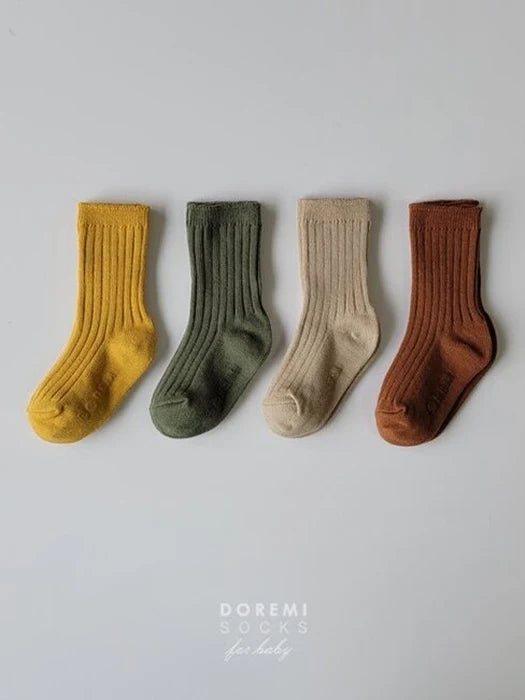 Little Foxx – Maple Ribbed Socks