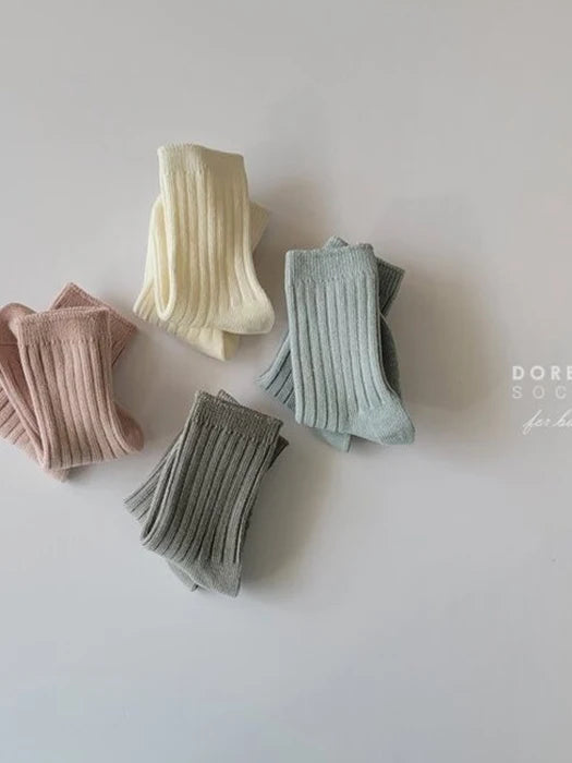Little Foxx – Marshmallow Waffle Sock Set