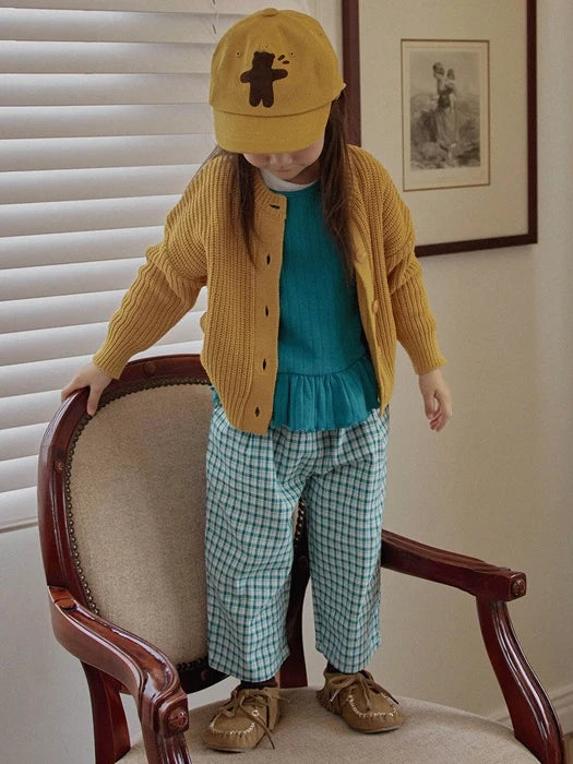 Little Foxx – Fall Checkered Pants