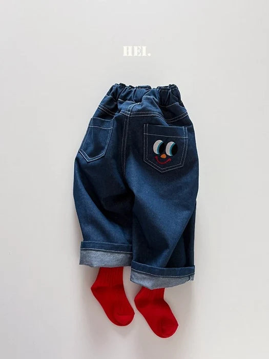 Little Foxx – Peekaboo Denim Pants