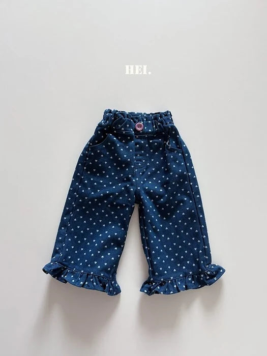 Little Foxx – Frill Denim Pants