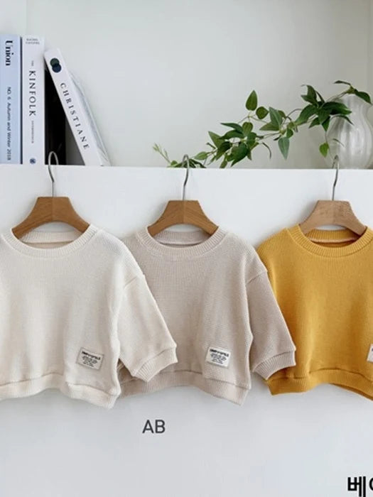 Little Foxx – Baby Waffle Sweatshirt