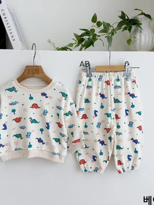 Little Foxx – Baby Dino Top &amp; Bottom Set