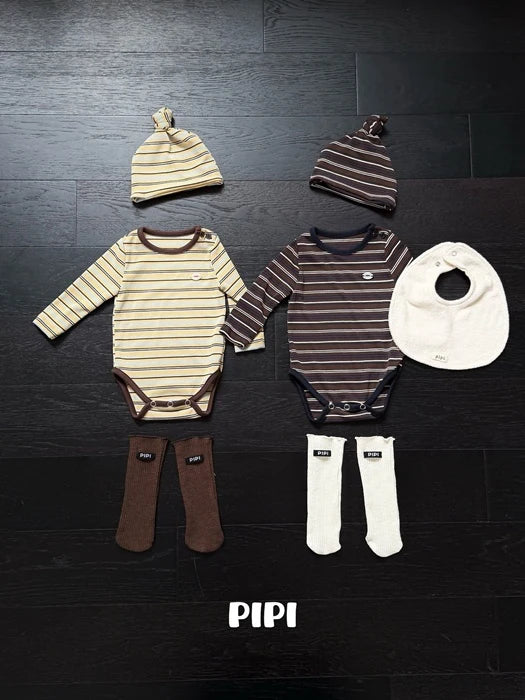 Little Foxx – Striped Romper Set