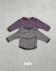 Little Foxx – Striped Binding Tee