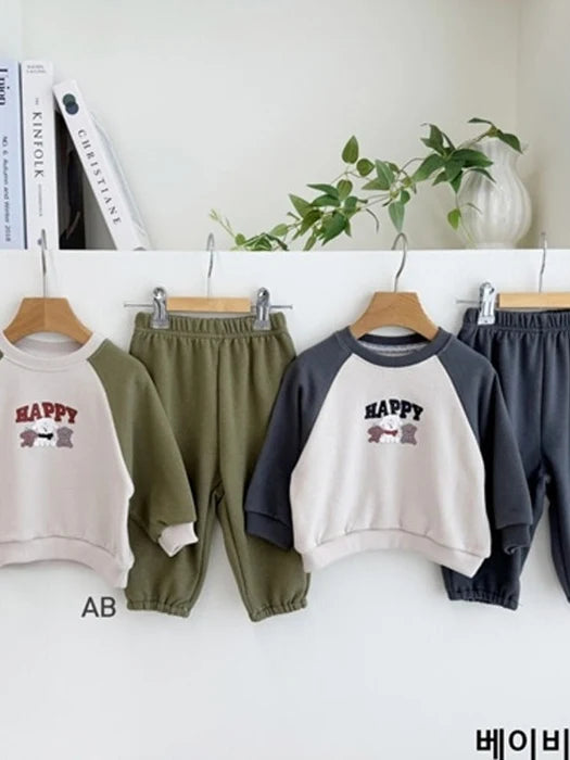 Little Foxx – Baby Happy Dog Top &amp; Bottom Set