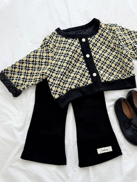 Little Foxx – Label Bootcut Pants