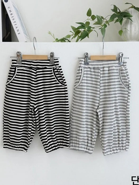 Little Foxx – Baby Striped Elastic Waist Pants