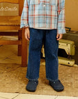 Little Foxx – Denim Ribbed Pants