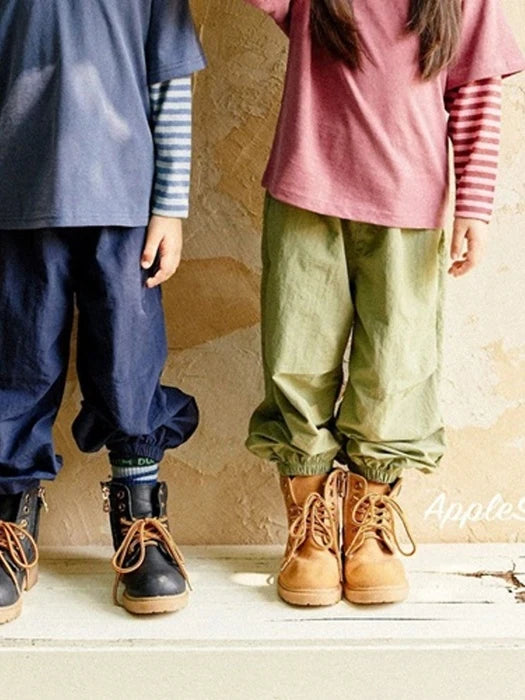 Little Foxx – Wide Pin-Tuck Pants