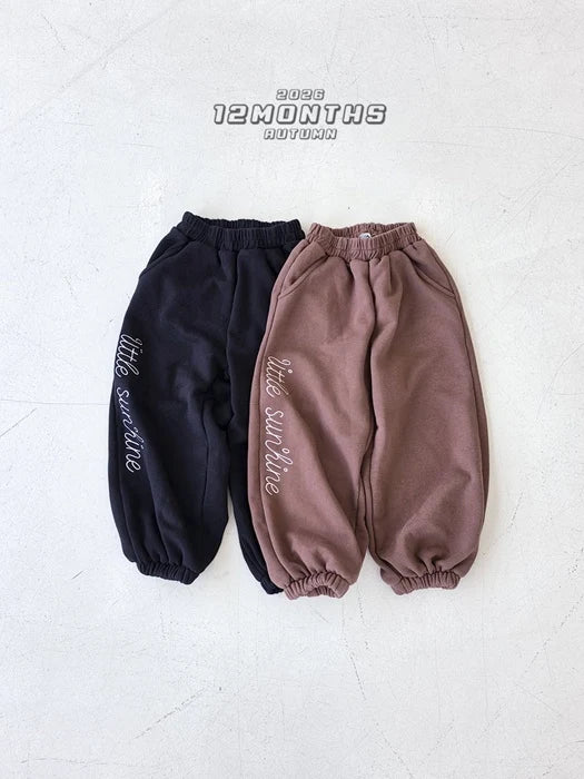 Little Foxx – Embroidery Jogger Pants