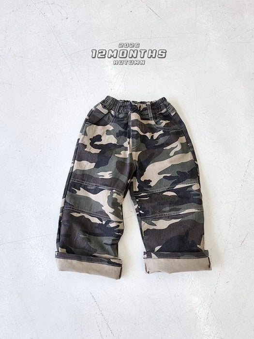 Little Foxx – Cutline Camo Pants