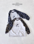 Little Foxx – Camo Raglan Tee