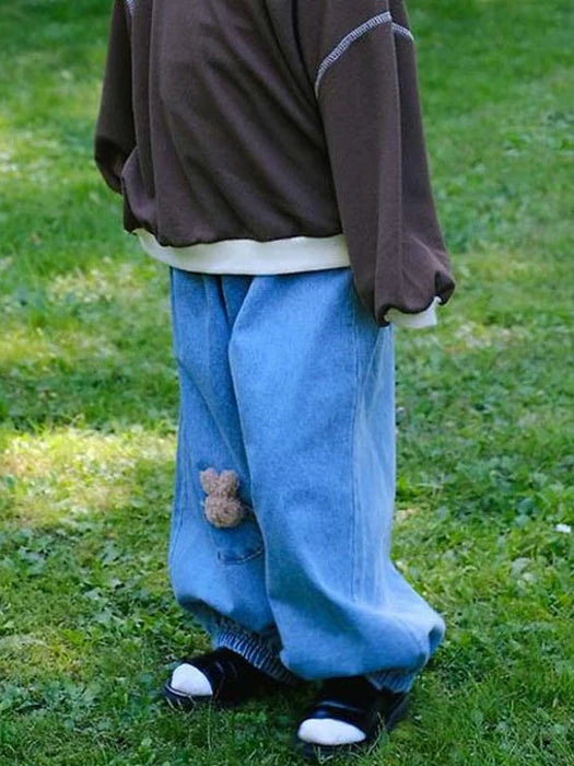 Little Foxx – Croissant Pants – Denim