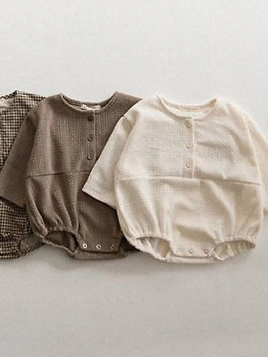 Little Foxx – Pie Romper – Mocha Cream