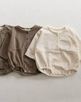 Little Foxx – Pie Romper – Mocha Cream