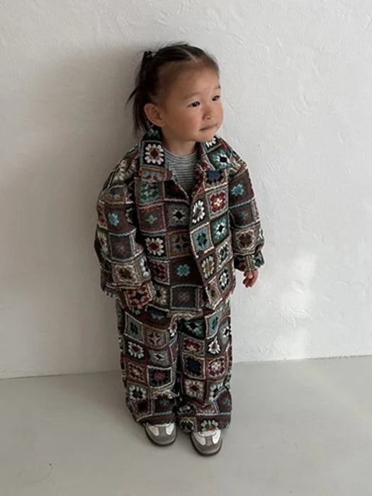 Little Foxx – Ggal-rong Jacquard Pants