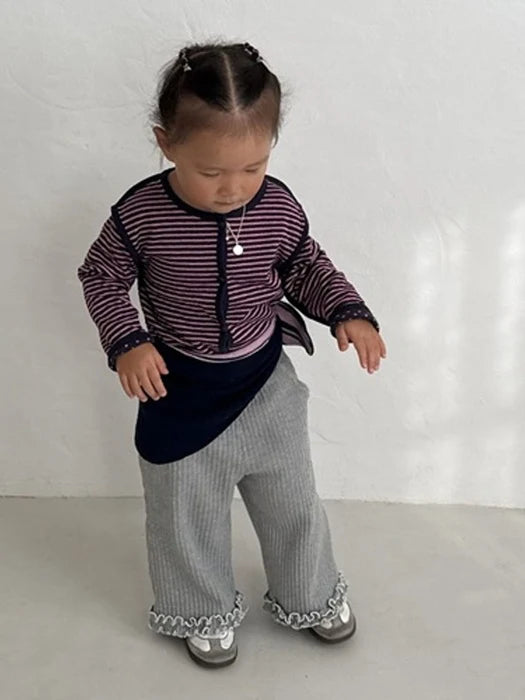 Little Foxx – Wave Ribbed Pants