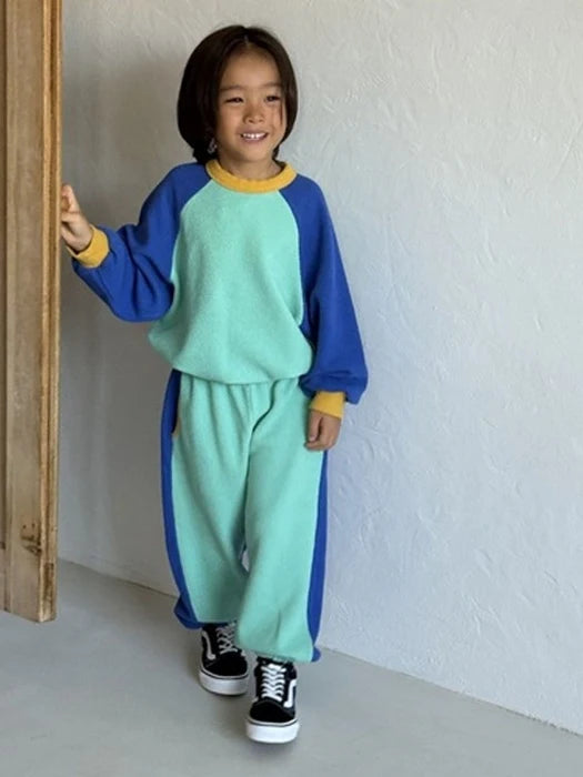 Little Foxx – Two-Tone Raglan Pants