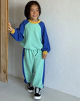 Little Foxx – Two-Tone Raglan Pants