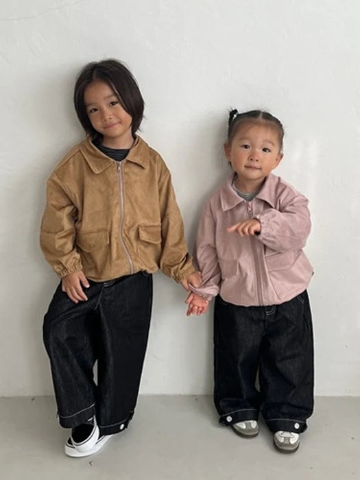 Little Foxx – Suede Blouson Jacket
