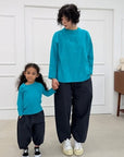 Little Foxx – Half Banding (Navy) Pants