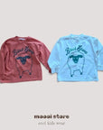 Little Foxx – Sheep Front & Back Print Tee