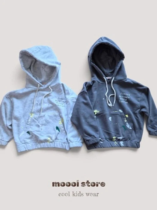 Little Foxx – Hand Printing Hoodie Tee