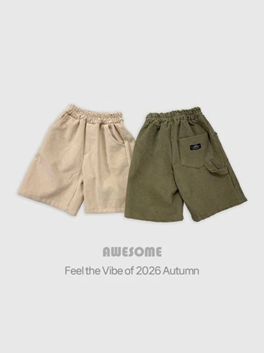 Little Foxx – Corduroy Bermuda Pants